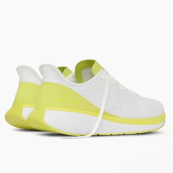 New MSRP $150 Lane Eight Men's Relay Trainer Shoes in Key Lime - Size 13 - Picture 3 of 16